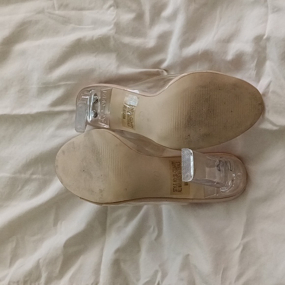 Shoeland Sexy Clear Heels - Picture 8 of 12
